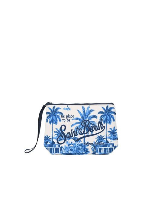 Pochette Aline in scuba con stampa palme Mc2 Saint Barth | ALIN00107498L